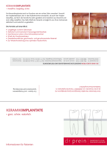 keramikimplantate - Zahnarzt Rosenheim Dr. Prein