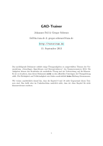 GAD-Trainer - Carlos Camino