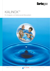 kalinox - Carbagas Healthcare