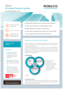 Robeco BP Global Premium Equities