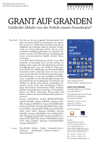 grant auf granden - Holzhausen Verlag
