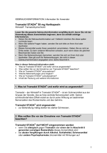 Tramadol STADA 50 mg Hartkapseln - medikamente-per