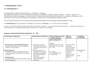 Prozessbezogene Kompetenzen