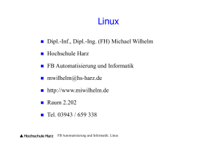 Dipl.-Inf., Dipl.-Ing. (FH) Michael Wilhelm Hochschule