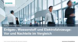 Erdgas-, Wasserstoff und Elektrofahrzeuge: Vor und Nachteile im