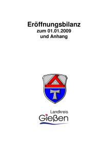Eröffnungsbilanz - Landkreis Giessen