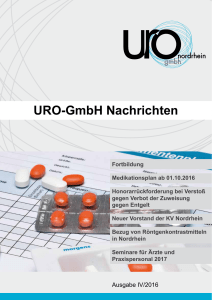 URO-GmbH Nachrichten