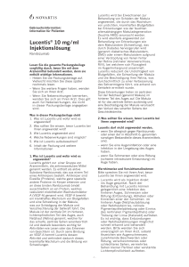 Lucentis® 10 mg/ml Injektionslösung - medikamente-per
