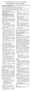 Carvedilol-Teva® 12,5 mg Tabletten