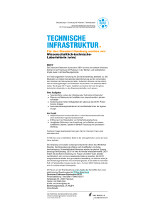 technische infrastruktur - Deutsches Elektronen