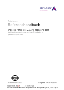 Referenzhandbuch