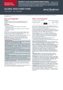 global multi-asset fund - Janus Henderson Investors