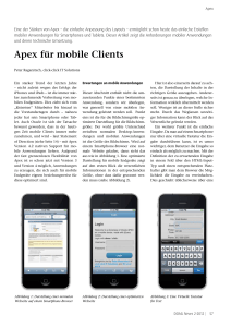 Apex für mobile Clients