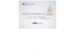 Java Slides