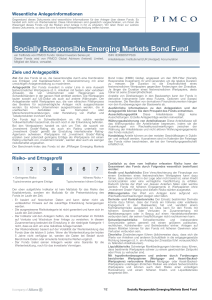 Socially Responsible Emerging Markets Bond Fund