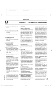 Doxazosin - 1 A Pharma® 4 mg Retardtabletten