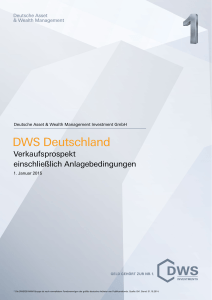 DWS Deutschland - UniCredit onemarkets