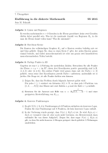 Einführung in die diskrete Mathematik SS 2015