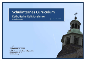 schulinternen Curriculum