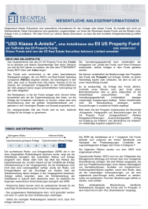 "USD Klasse A-Anteile", eine Anteilklasse des EII US Property Fund