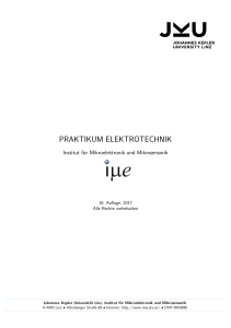 praktikum elektrotechnik