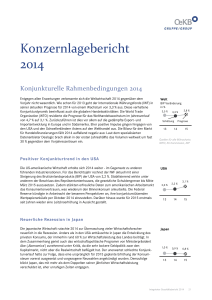 OeKB Gruppe Integrierter Geschäftsbericht 2014