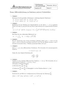 Studiengang: PT/LOT/PVHT Semester