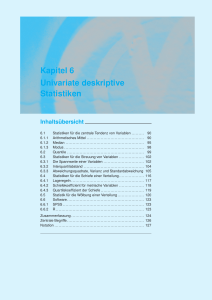 Kapitel 6 Univariate deskriptive Statistiken