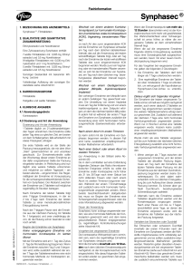 Synphasec, Filmtabletten