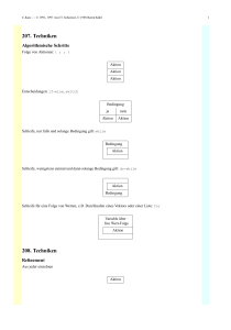 Informatik B, Sommer 1998