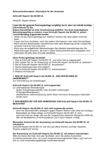 Information für den Anwender Exhirud® Heparin Gel 60.000