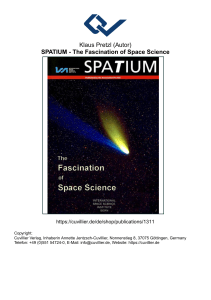 SPATIUM - The Fascination of Space Science