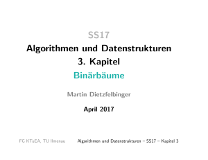 Algorithmen und Datenstrukturen