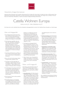 Catella Wohnen Europa