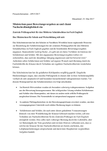 Ministerium passt Bewertungsvorgaben an und räumt