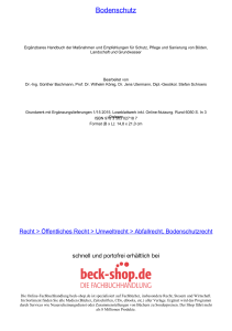 Bodenschutz - Toc - Beck-Shop