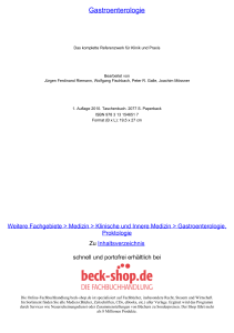 Gastroenterologie - ReadingSample - Beck-Shop