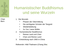 Humanistischer Buddhismus und seine Wurzeln