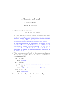 Mathematik und Logik