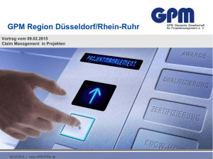 GPM Region Düsseldorf/Rhein-Ruhr