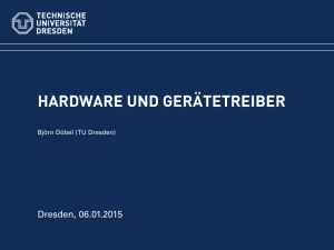 Hardware und Gerätetreiber