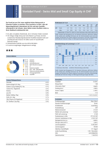 Vontobel Fund - Swiss Mid and Small Cap Equity A CHF