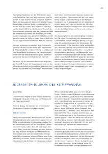 Klimareport International 2007