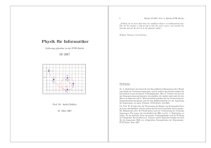 Physik für Informatiker