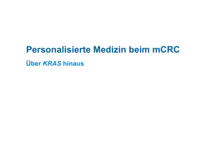 Personalisierte Medizin beim mCRC