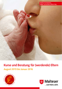 Kurse und Beratung f&uuml;r (werdende) Eltern