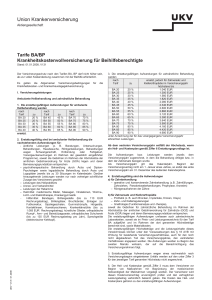 Union Krankenversicherung - Sparkassen