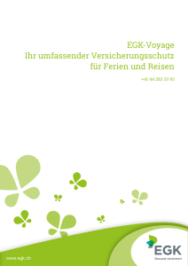 EGK-Voyage Ihr umfassender Versicherungsschutz für Ferien und