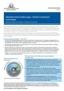 Global Investment Committee Allocation Views