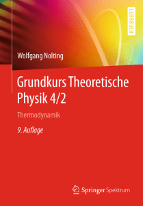 Grundkurs Theoretische Physik 4/2